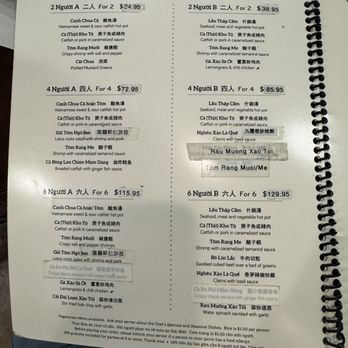 Sáu Can Tho Vietnamese Kitchen - Menu - Vietnamese Near Me - Rosemead, California Sáu Can Tho Vietnamese Kitchen - Menu - Vietnamese Near Me - Rosemead, California