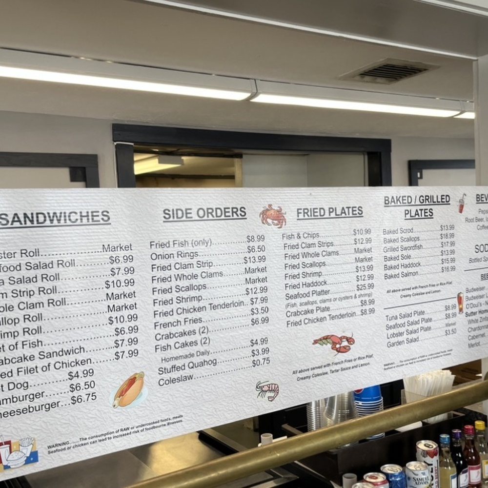 Wood's Seafood - Menu - Seafood Near Me - Plymouth, Massachusetts Wood's Seafood - Menu - Seafood Near Me - Plymouth, Massachusetts