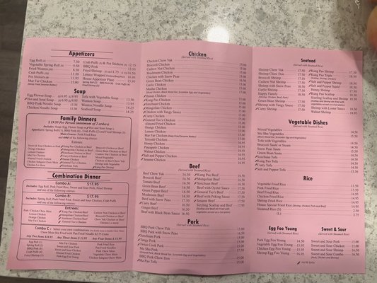 Menu photo 5 Golden Palace Battle Ground, WA