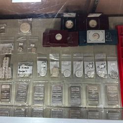 D & G Coins & Sports Cards - Plenty of poured and numismatic pieces to choose from as well as bars