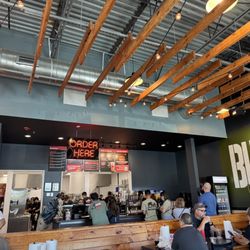 Killer Burger Brooks - Line up and order your meals!