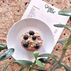 Grüner Salon - Blaubeer Cupcake