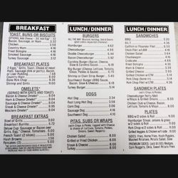 Sonja's Grill - Menu
