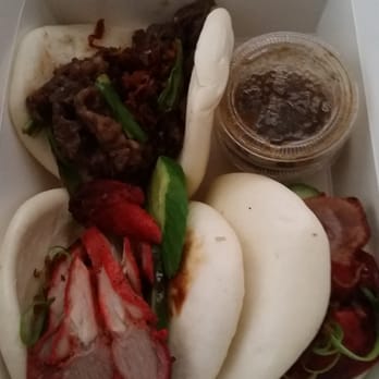 Baos Hog - top - Cow $3.50 Left Chasiu $3.50 Right Duck $4 - Chinese Near Me - Garden Grove, California