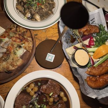 MONO+MONO - Japchae Cabbage pancake Chicken wings 1/2 1/2 Galbi jim - Korean Near Me - New York, New York MONO+MONO - Japchae Cabbage pancake Chicken wings 1/2 1/2 Galbi jim - Korean Near Me - New York, New York