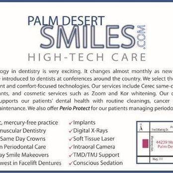 Palm Desert Smiles - Cosmetic Dentists Near Me - Palm Desert, California Palm Desert Smiles - Cosmetic Dentists Near Me - Palm Desert, California