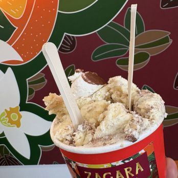 Zagara Gelato - Tiramisu gelato medium / so good! Shared this with my hubby - Gelato Near Me - St. Petersburg, Florida Zagara Gelato - Tiramisu gelato medium / so good! Shared this with my hubby - Gelato Near Me - St. Petersburg, Florida
