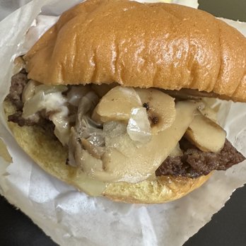 Burger Press - Truffle Mushroom Burger - Burgers Near Me - Edina, Minnesota