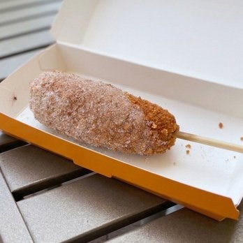 Kahuku Sweets - classic corn dog no sauce, coated in sugar - Desserts Near Me - Las Vegas, Nevada