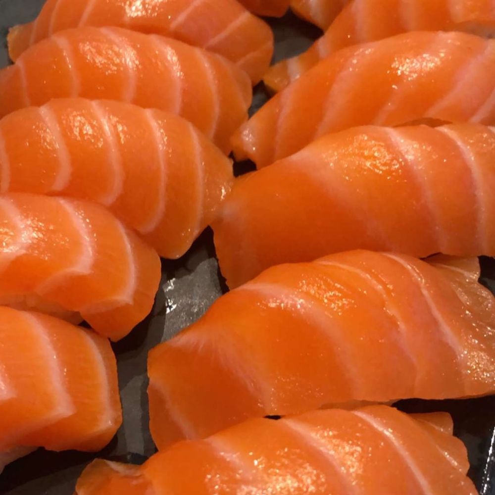 Oceano - 10 orders of salmon nigiri - Seafood Near Me - Reno, Nevada Oceano - 10 orders of salmon nigiri - Seafood Near Me - Reno, Nevada