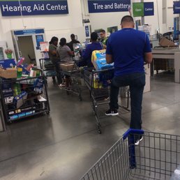 Waiting in line...one register open Waiting in line...one register open