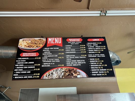 Menu photo 2 Gilberto's Taqueria Fresno, CA Menu photo 2 Gilberto's Taqueria Fresno, CA