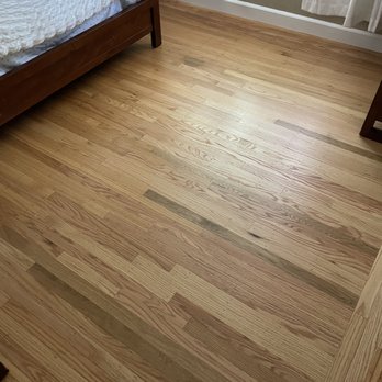 Custom Hardwood Floors - Some boards had to be replaced abs you'd never know now. - Flooring Near Me