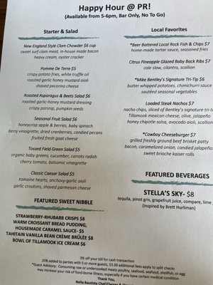 Menu photo 3 Pacific Restaurant Tillamook, OR Menu photo 3 Pacific Restaurant Tillamook, OR
