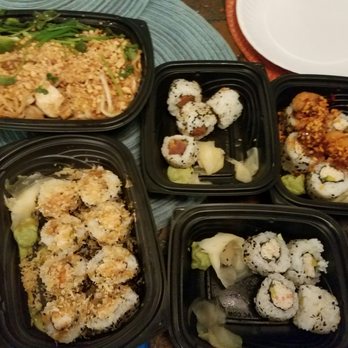 Pei Wei Asian Kitchen - The sushi was thrown in there! No tlc - Chinese Near Me - Weston, Florida Pei Wei Asian Kitchen - The sushi was thrown in there! No tlc - Chinese Near Me - Weston, Florida