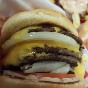 In-N-Out Burger - 3 x 3 with cheese. (On the secret menu) - Burgers Near Me - Allen, Texas In-N-Out Burger - 3 x 3 with cheese. (On the secret menu) - Burgers Near Me - Allen, Texas