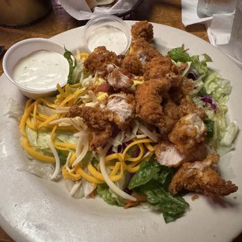 Texas Roadhouse - Chicken Critter Salad - Steakhouses Near Me - Gulfport, Mississippi