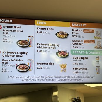LOTTERIA Fullerton - Menu 09.22.25 - Burgers Near Me - Fullerton, California