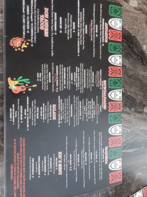 Menu photo 2 Tacos Don Andres Davenport, FL