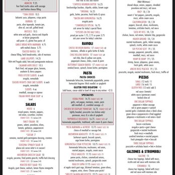 Angelo’s Taverna - Menu - Italian Near Me - Denver, Colorado