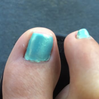 Nail Image - Horrible polish job! - Nail Salons Near Me - Las Vegas, Nevada
