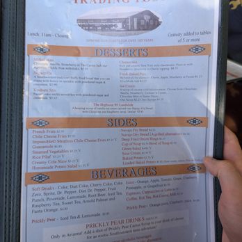 Cameron Trading Post - Menu (Apr 2026) - Hotels Near Me - Cameron, Arizona Cameron Trading Post - Menu (Apr 2026) - Hotels Near Me - Cameron, Arizona