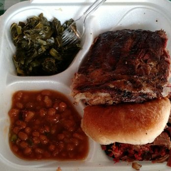Papa Turney's - Ribs, brisket, baked beans and turnip greens for under $20! - Barbeque Near Me - Hermitage, Tennessee