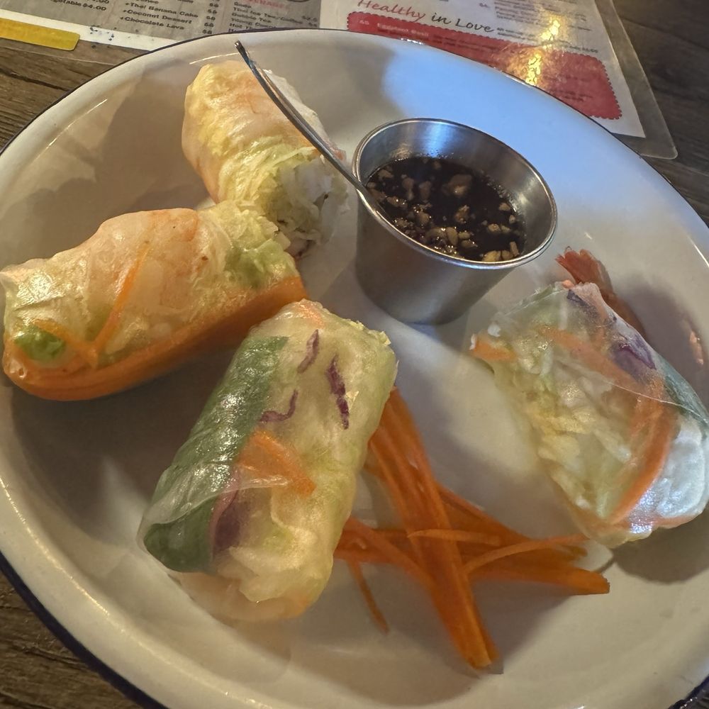 Thai In Love - Fresh Shrimp Roll - Thai Near Me - Thomaston, Connecticut Thai In Love - Fresh Shrimp Roll - Thai Near Me - Thomaston, Connecticut