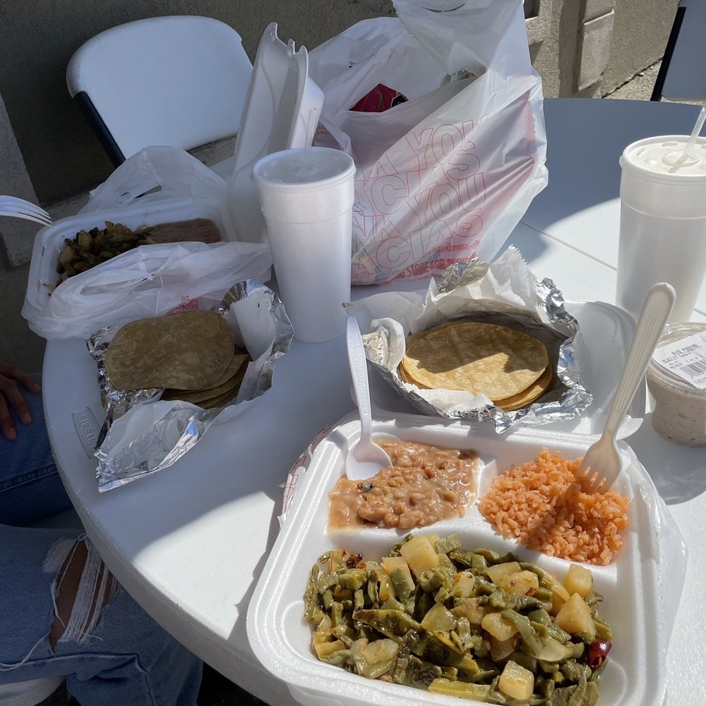 a tray of food on a table a tray of food on a table