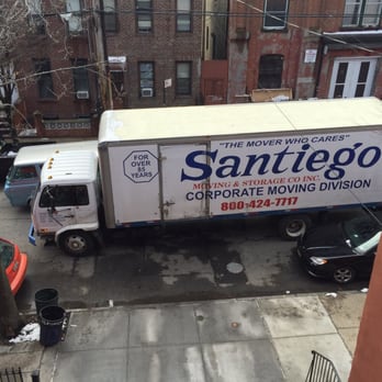 Santiego Moving & Storage - Moving into Brooklyn, guys did great considering our 5 flights of stairs!! - Movers Near Me - Valley Cottage, New York Santiego Moving & Storage - Moving into Brooklyn, guys did great considering our 5 flights of stairs!! - Movers Near Me - Valley Cottage, New York