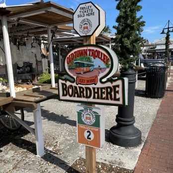 Old Town Trolley Tours Key West - Trolly sign - Tours Near Me - Key West, Florida Old Town Trolley Tours Key West - Trolly sign - Tours Near Me - Key West, Florida