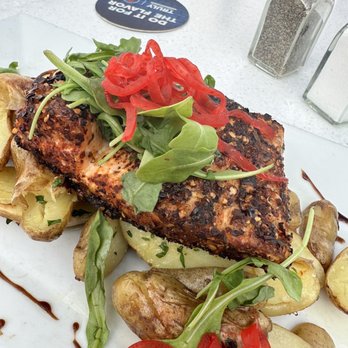 Victory Point - Salmon with potatoes - Seafood Near Me - Quincy, Massachusetts