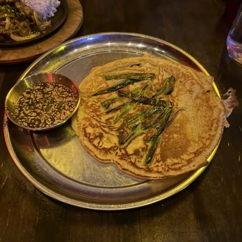 Gaja Korean Bar - Scallion Pancake - Korean Near Me - Atlanta, Georgia