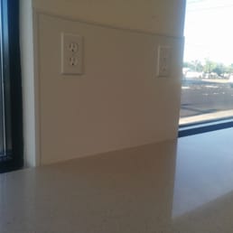 Outlets for your portable electronics while you wait for your laundry. Outlets for your portable electronics while you wait for your laundry.