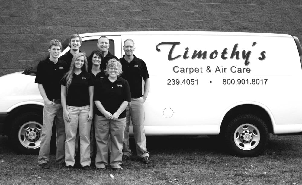TIMOTHY’S CARPET & AIR CARE Updated July 2024 Glenwood, Minnesota