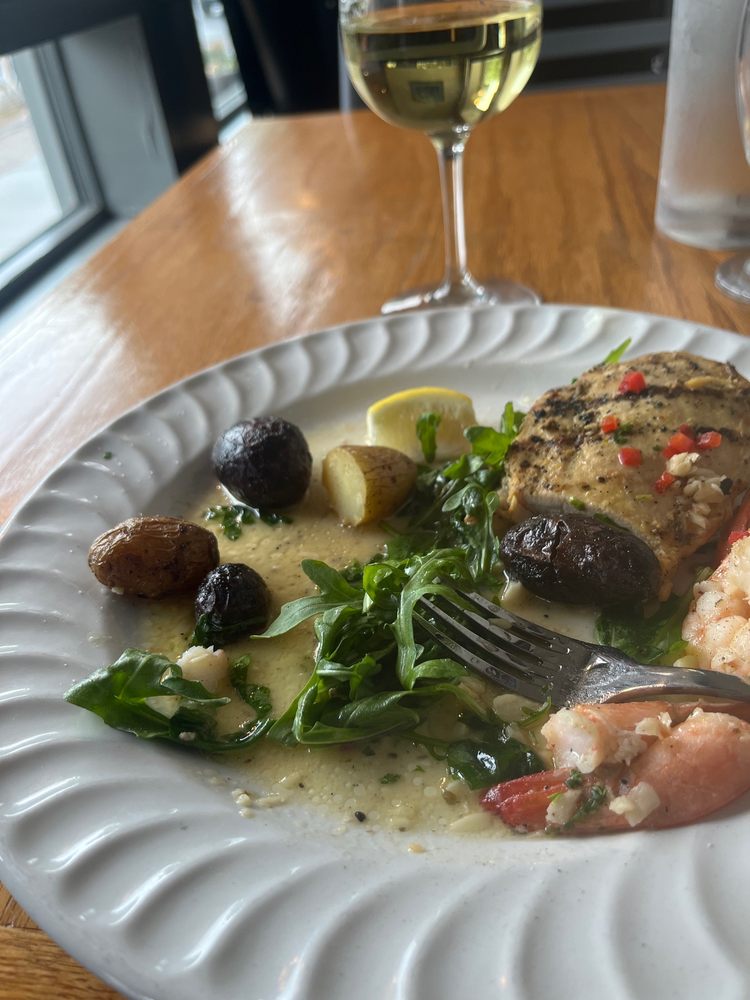 Food from Irises Cafe and Wine Bar