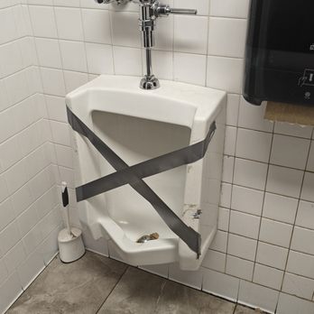 Missions Coffee - Urinal out of service for over 6 months. - Coffee & Tea Near Me - Auburn, California