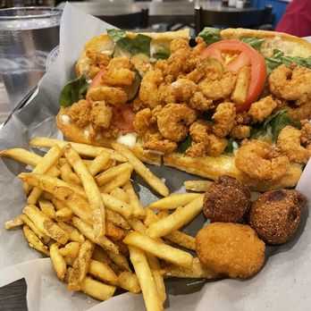 Shrimp Basket - Shrimp PoBoy - Seafood Near Me - Gulfport, Mississippi