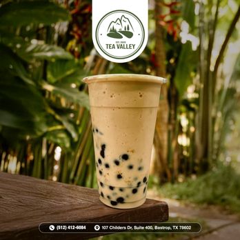 Tea Valley - " Creamy, dreamy, and full of flavor - that's our milk tea.
Try one today!" - Bubble Tea Near Me - Bastrop, Texas Tea Valley - " Creamy, dreamy, and full of flavor - that's our milk tea.
Try one today!" - Bubble Tea Near Me - Bastrop, Texas