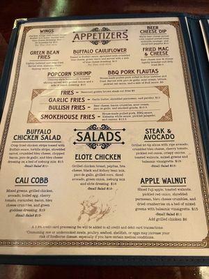 Menu photo 6 Bull 'N Mouth Davis, CA
