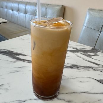 Pang Zi Noodle Shop - Thai Tea was perfect! Not too sweet - Vietnamese Near Me - Goleta, California Pang Zi Noodle Shop - Thai Tea was perfect! Not too sweet - Vietnamese Near Me - Goleta, California