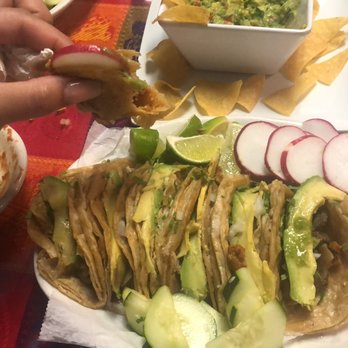 Maya Mexican Restaurant - Lengua tacos, and orejitas tacos. So good - Mexican Near Me - Passaic, New Jersey