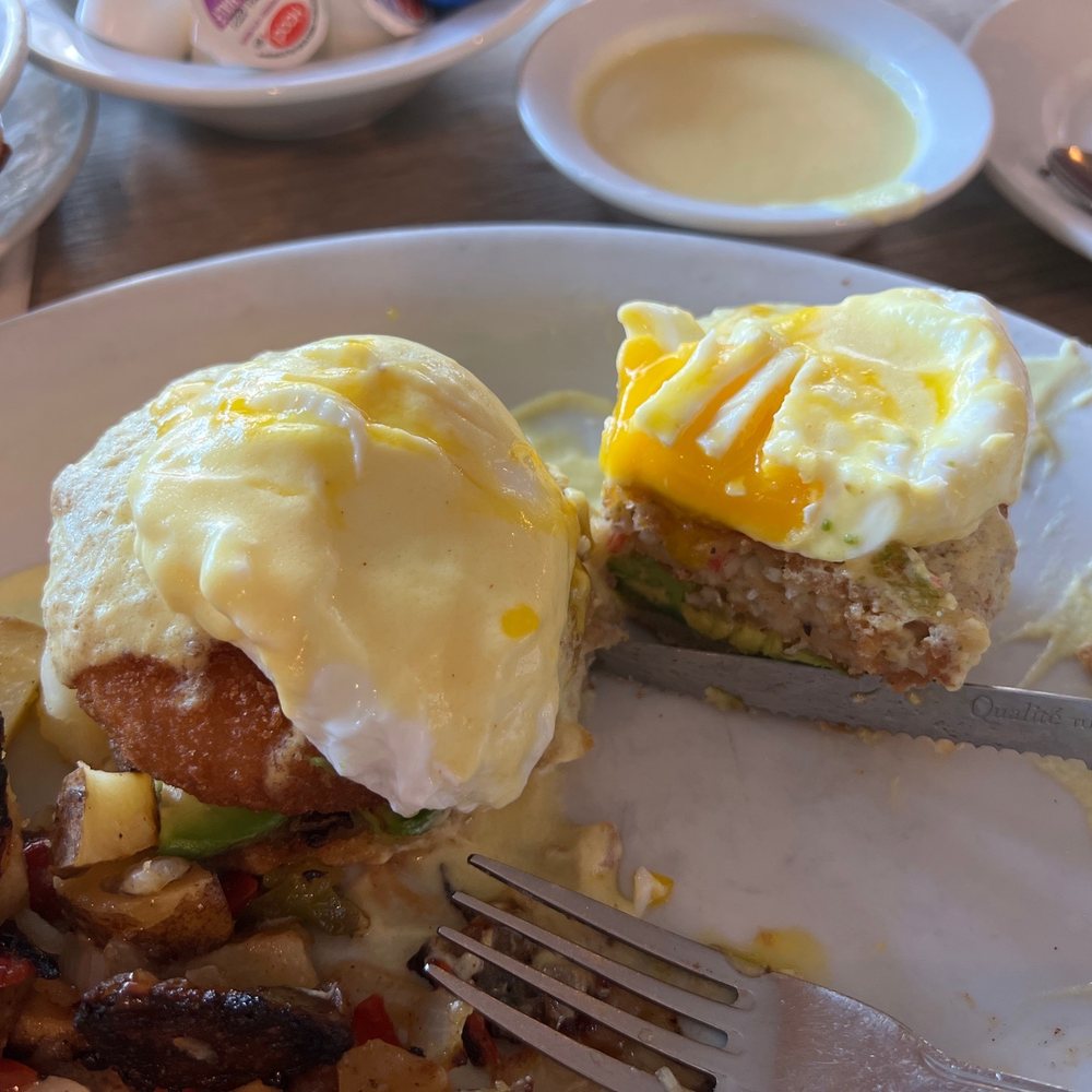 The Egg House - Crab cake Benedict with avocado! - Breakfast & Brunch Near Me - Simi Valley, California The Egg House - Crab cake Benedict with avocado! - Breakfast & Brunch Near Me - Simi Valley, California