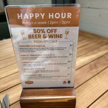Bushfire Kitchen - Long Beach - Happy hour menu - American Near Me - Long Beach, California