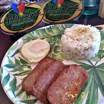 Julie Ryan Philippine Cuisine - Spam Egg n Rice traditional Philippine  Breakfast - Filipino Near Me - Troy, Michigan