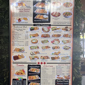 Grandma's Tamales - Menu as of 8/23/2026 - Mexican Near Me - Bakersfield, California