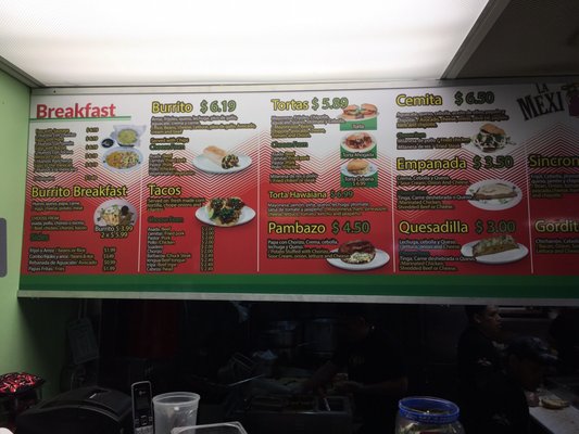 Menu photo 2 La Mexicana Peachtree City, GA