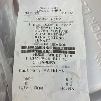 Cook Out - Hot Dogs Near Me - Pooler, Georgia Cook Out - Hot Dogs Near Me - Pooler, Georgia