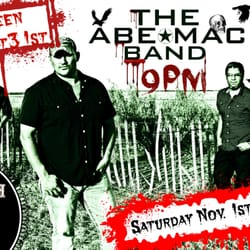 The Texas Stagecoach Saloon - This Friday and Saturday Halloween we are having The Abe Mac band live at The Texas Stage Coach Saloon.