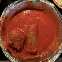 Enzo's Pizzeria - 1 meatball and 1 small sausage = $7.00